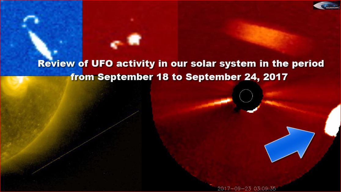 Обзор активности НЛО в нашей солнечной системе в период с 18 сентября по 24 сентября 2017
