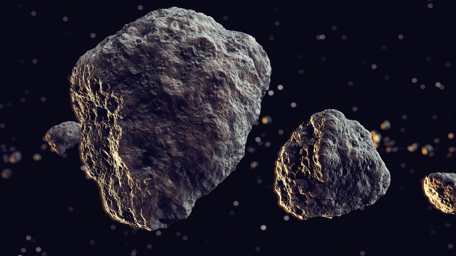 Наша планета может столкнуться с целым облаком астероидов