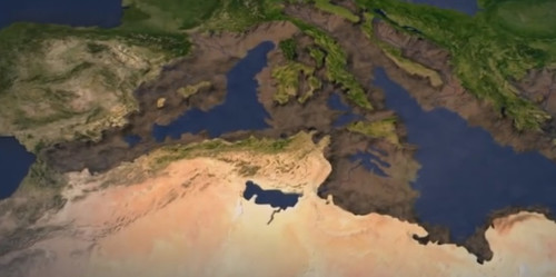 Высыхание Средиземного моря вызвало в прошлом вспышку вулканизма